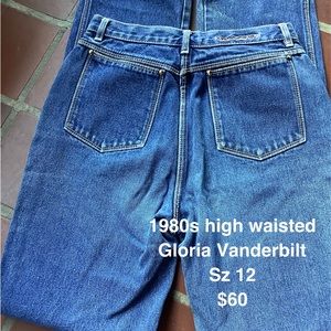 1980s Gloria Vanderbilt